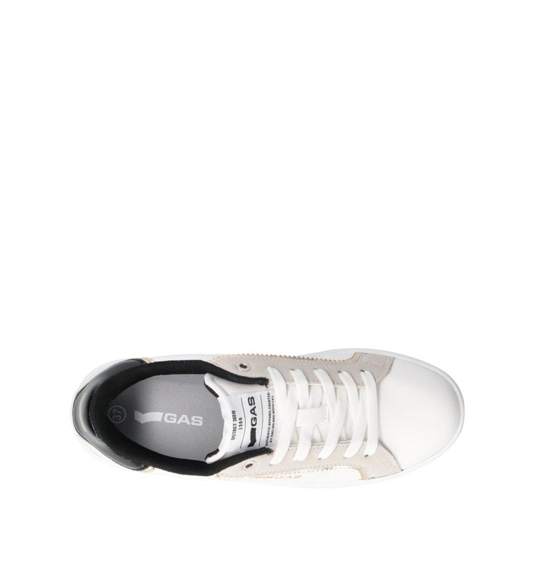 GAS Sneaker donna bianca/nera