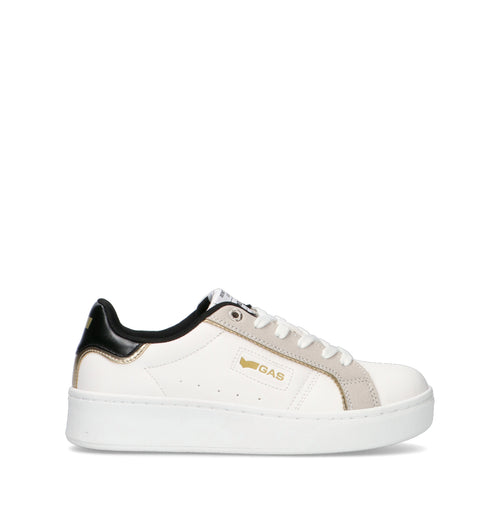 GAS Sneaker donna bianca/nera