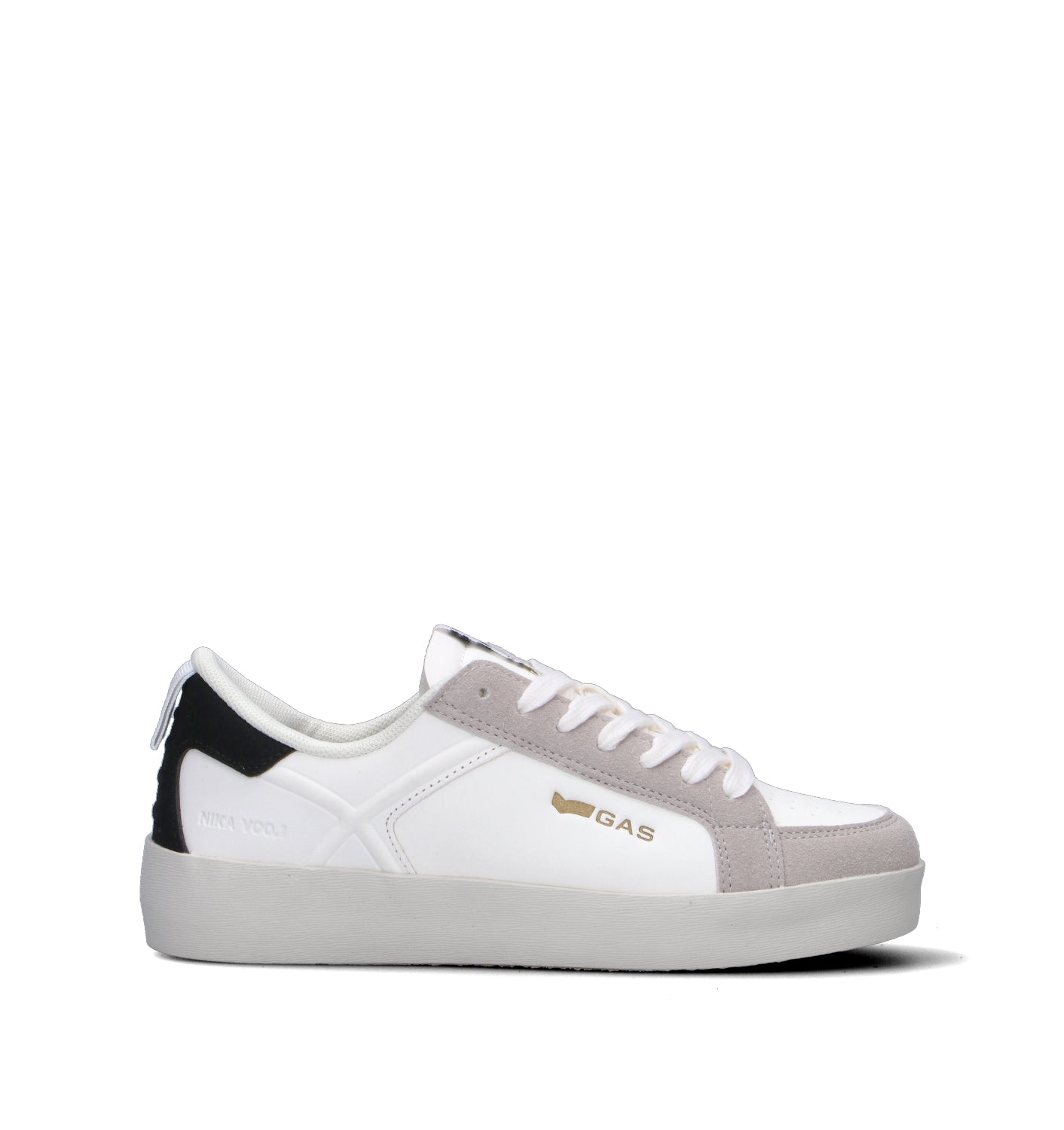GAS Sneaker donna bianca/nera