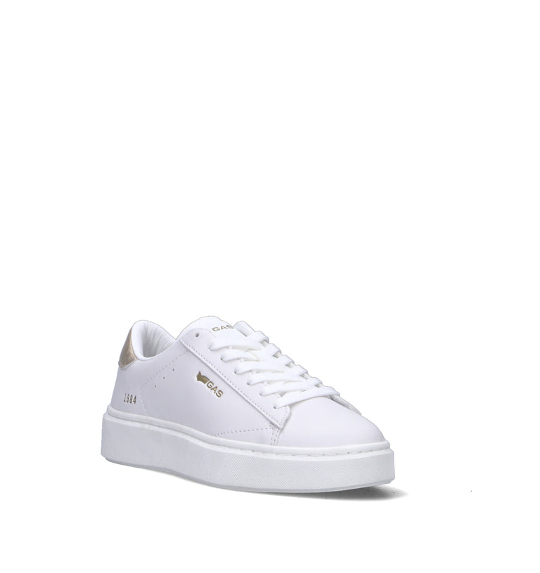 GAS Sneaker donna bianca/oro