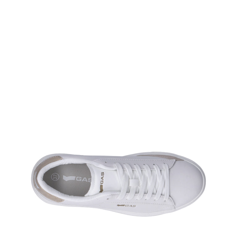 GAS Sneaker donna bianca/oro