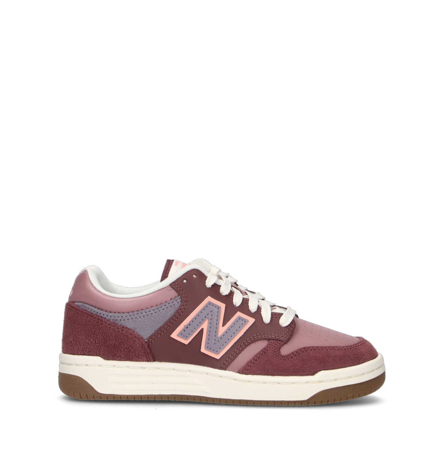 NEW BALANCE 480 Sneaker ragazza bordeaux