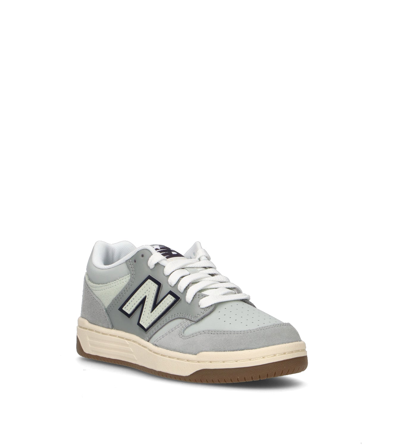 NEW BALANCE 480 Sneaker ragazzo grigia
