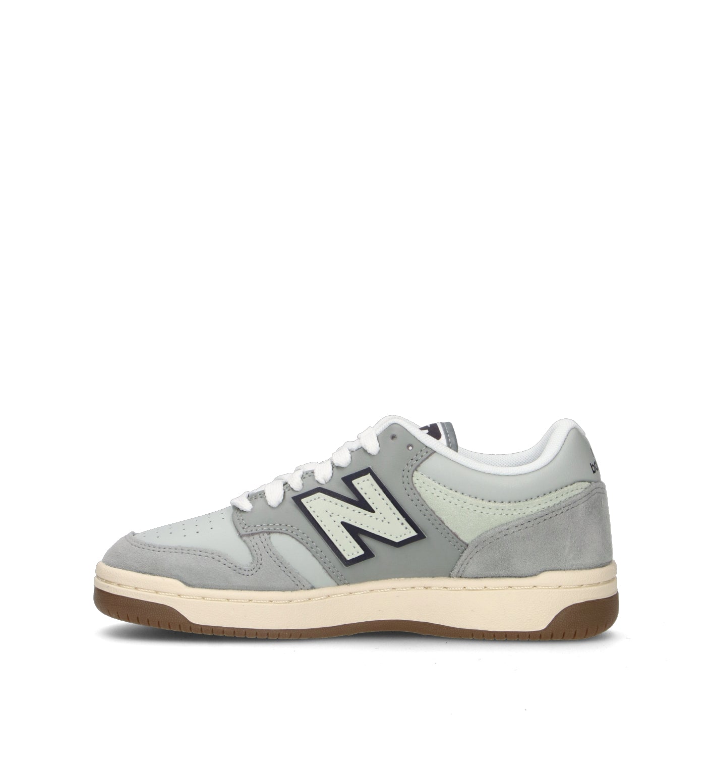 NEW BALANCE 480 Sneaker ragazzo grigia