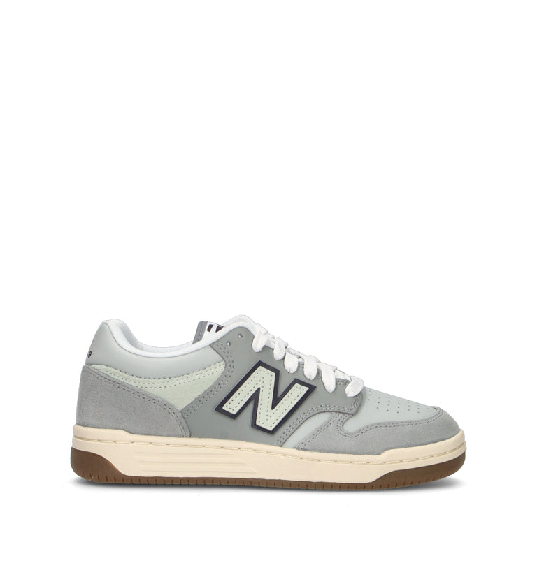 NEW BALANCE 480 Sneaker ragazzo grigia
