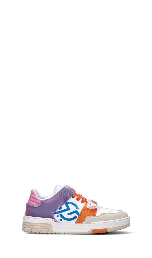 GAeLLE Sneaker donna bianca/viola/arancio