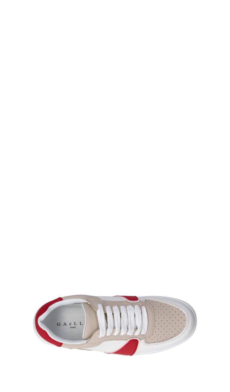 GAeLLE Sneaker donna bianca/rossa