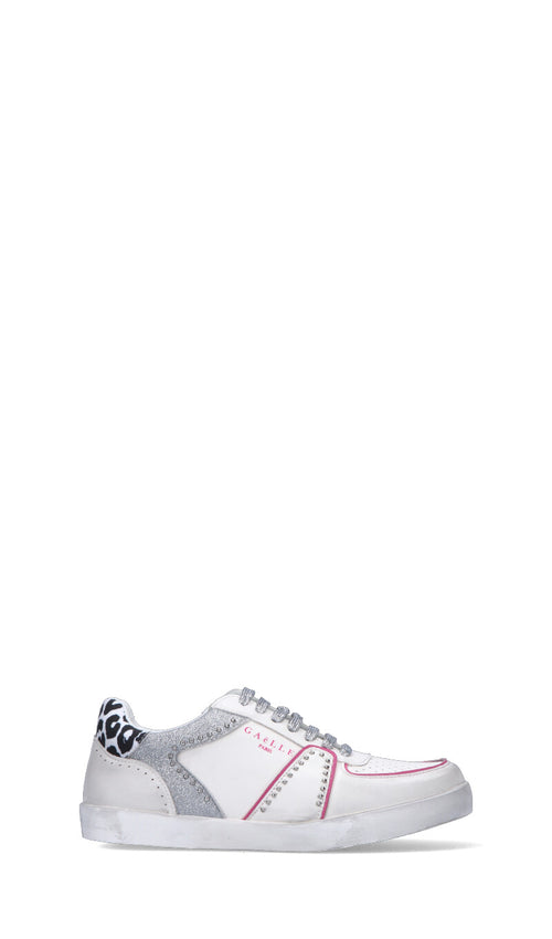 GAeLLE Sneaker donna bianca/argento