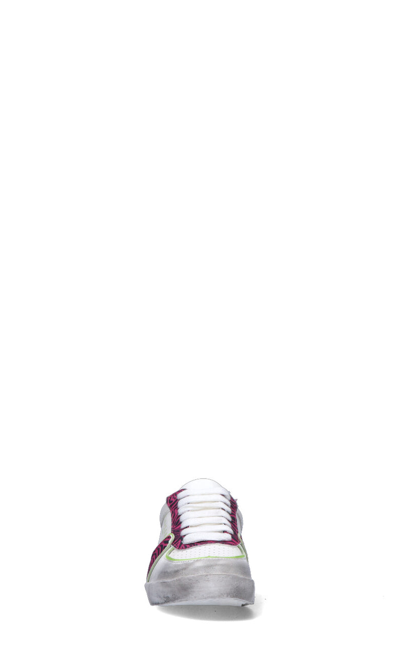 GAeLLE Sneaker donna bianca/fucsia