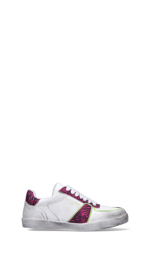 GAeLLE Sneaker donna bianca/fucsia