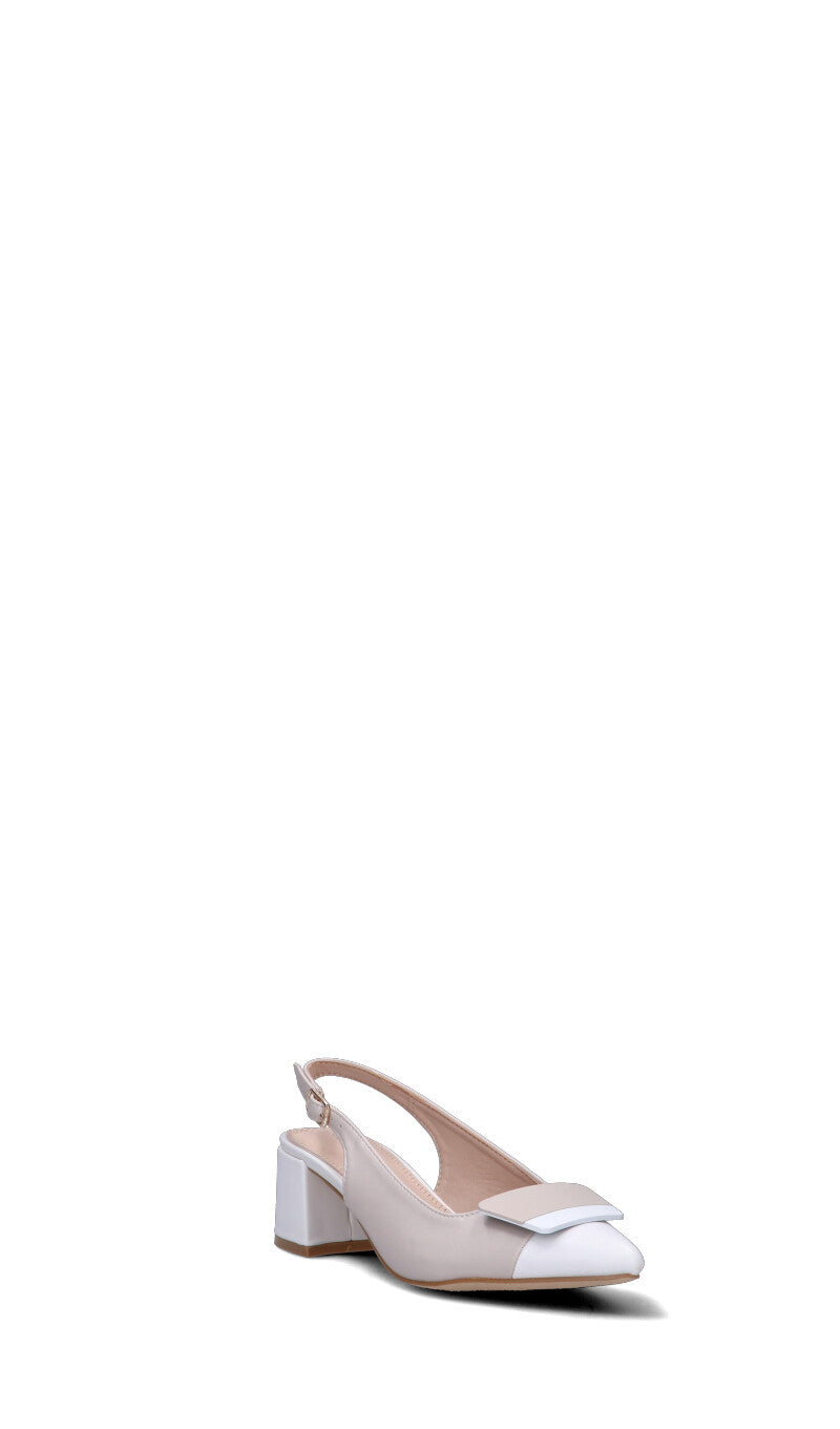 CATCH JUICE Decollete donna bianca/beige