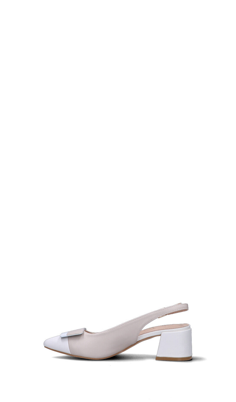 CATCH JUICE Decollete donna bianca/beige