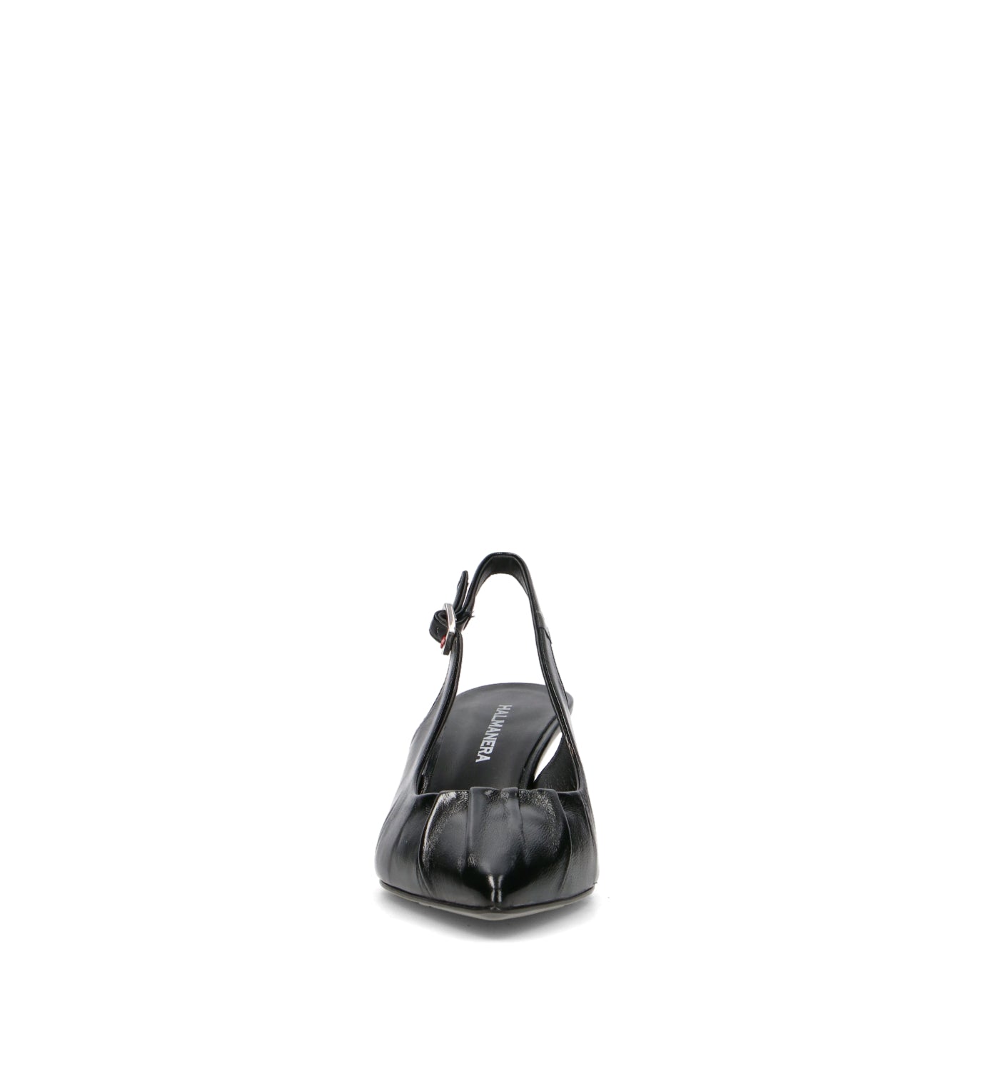 HALMANERA Slingback donna nera in pelle