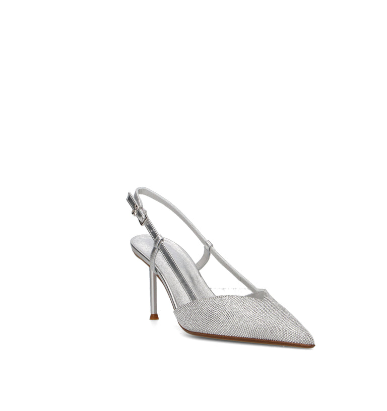SERGIO LEVANTESI Slingback donna argento