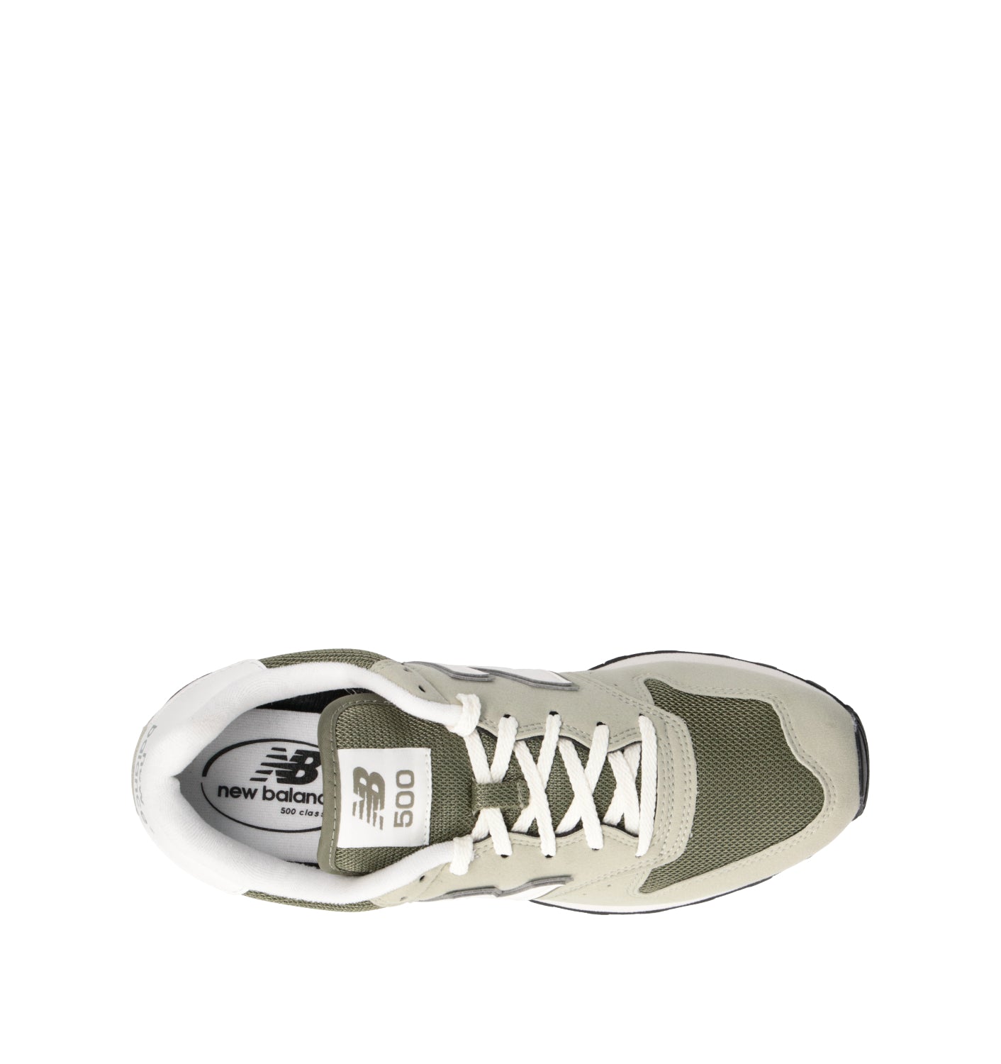 NEW BALANCE 500 Sneaker uomo verde/bianca