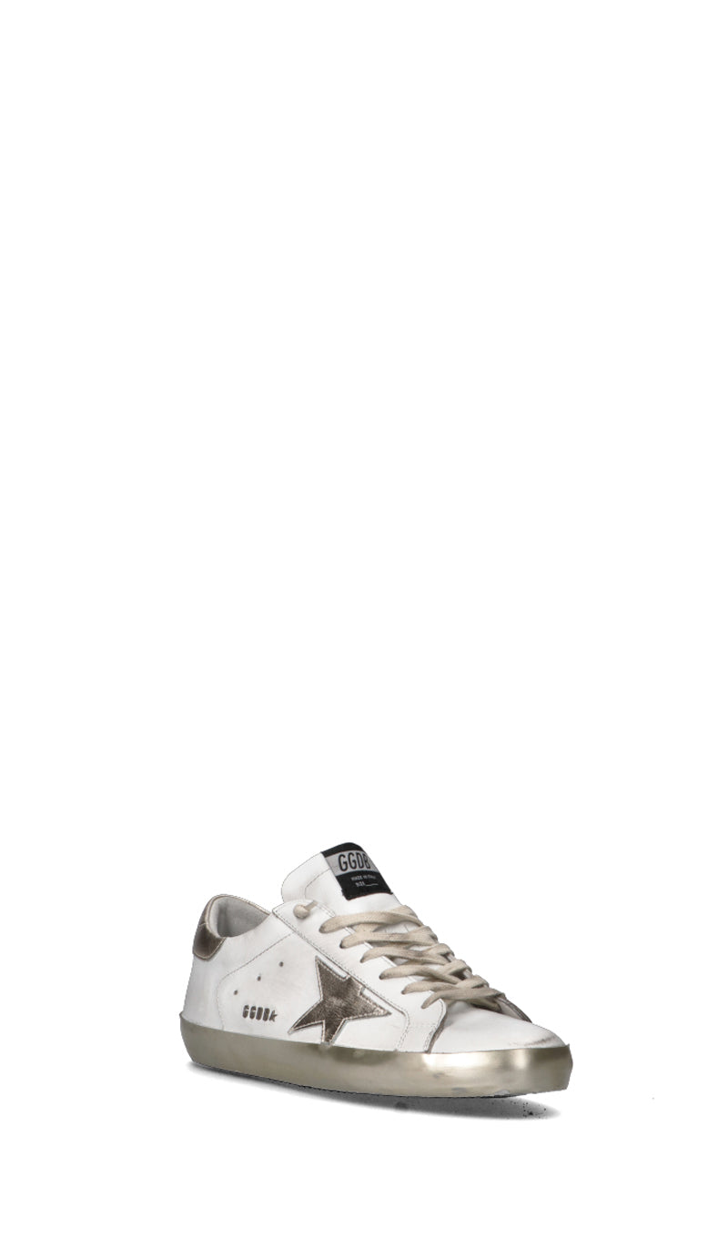 GOLDEN GOOSE Sneaker uomo bianca in pelle