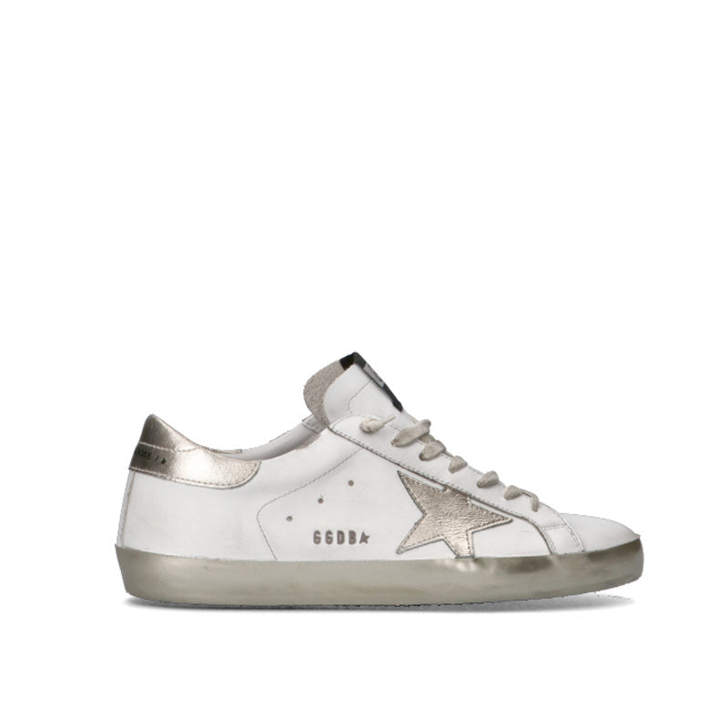 GOLDEN GOOSE Sneaker uomo bianca in pelle