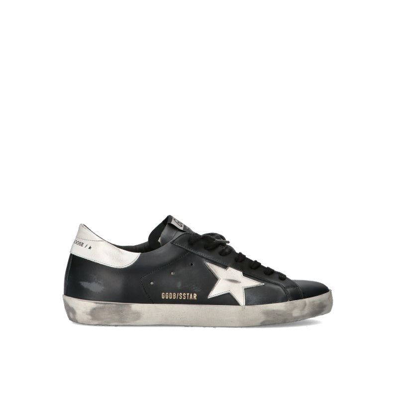 GOLDEN GOOSE Sneaker uomo nera in pelle