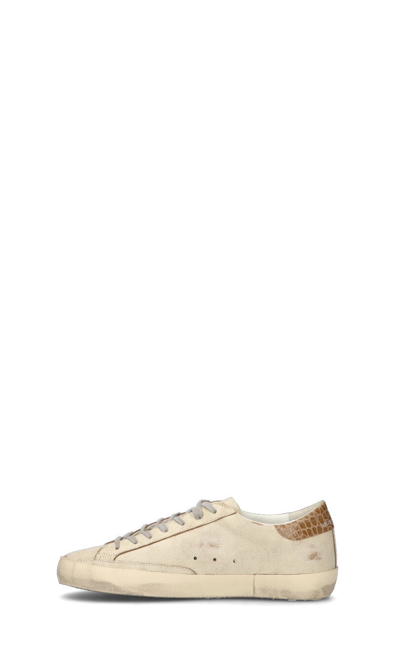 GOLDEN GOOSE - SUPER-STAR Sneaker uomo in pelle scamosciata