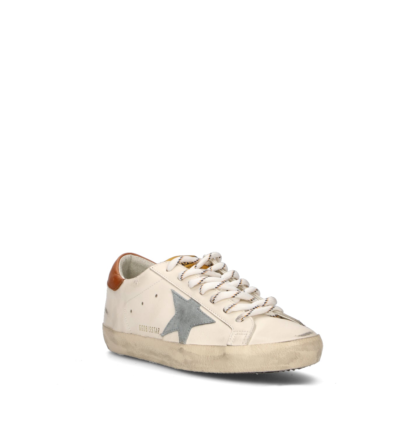 GOLDEN GOOSE SUPER-STAR CLASSIC WITH LIST Sneaker uomo bianca in pelle