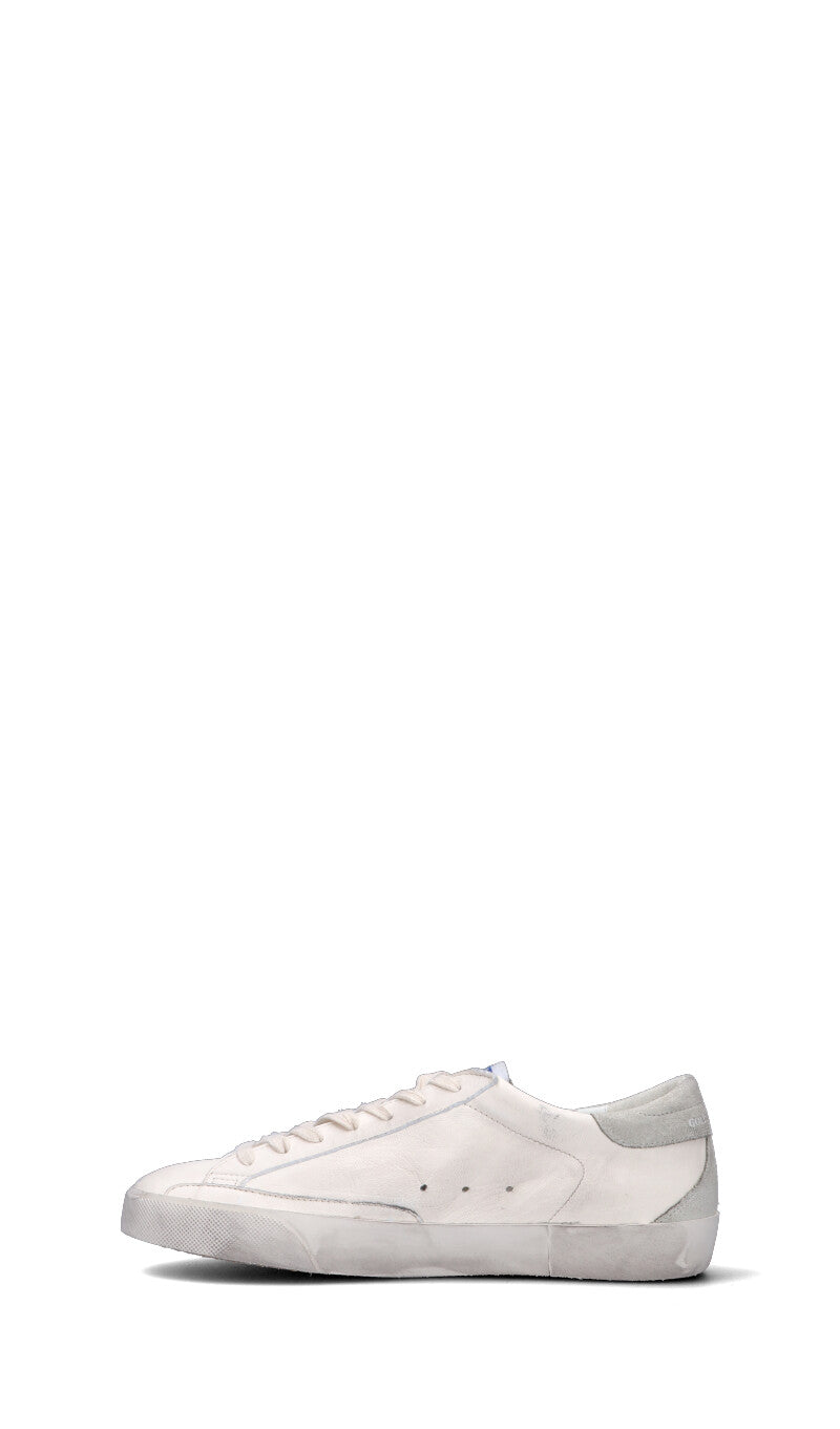 GOLDEN GOOSE SUPER-STAR CLASSIC WITH SPUR Sneaker uomo bianca in pelle