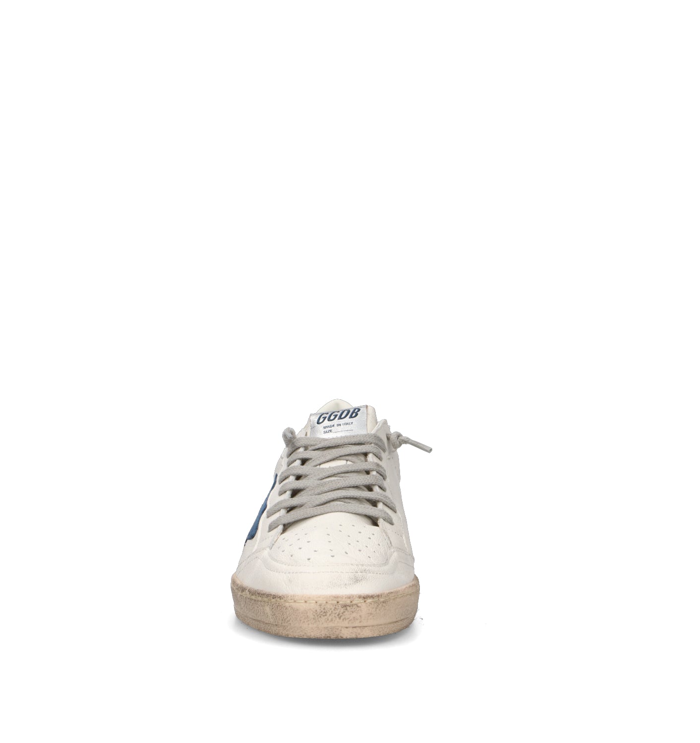 GOLDEN GOOSE BALL STAR Sneaker uomo bianca in pelle