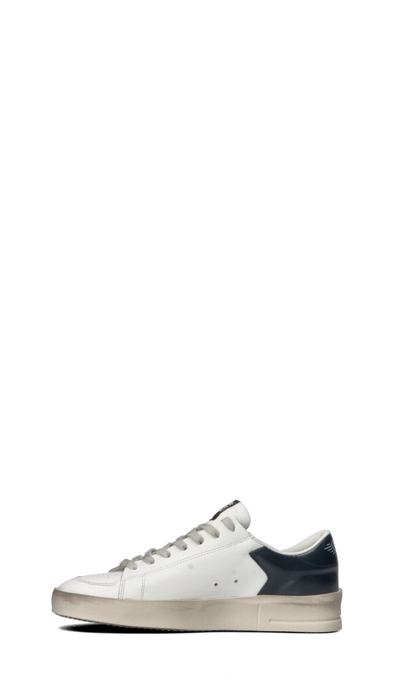 GOLDEN GOOSE Sneaker uomo bianca e nera in pelle
