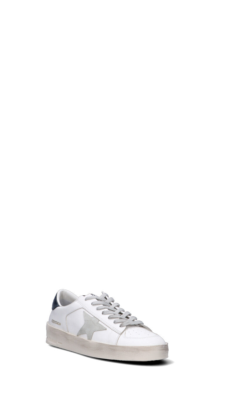 GOLDEN GOOSE - STARDAN Sneaker uomo bianca in pelle