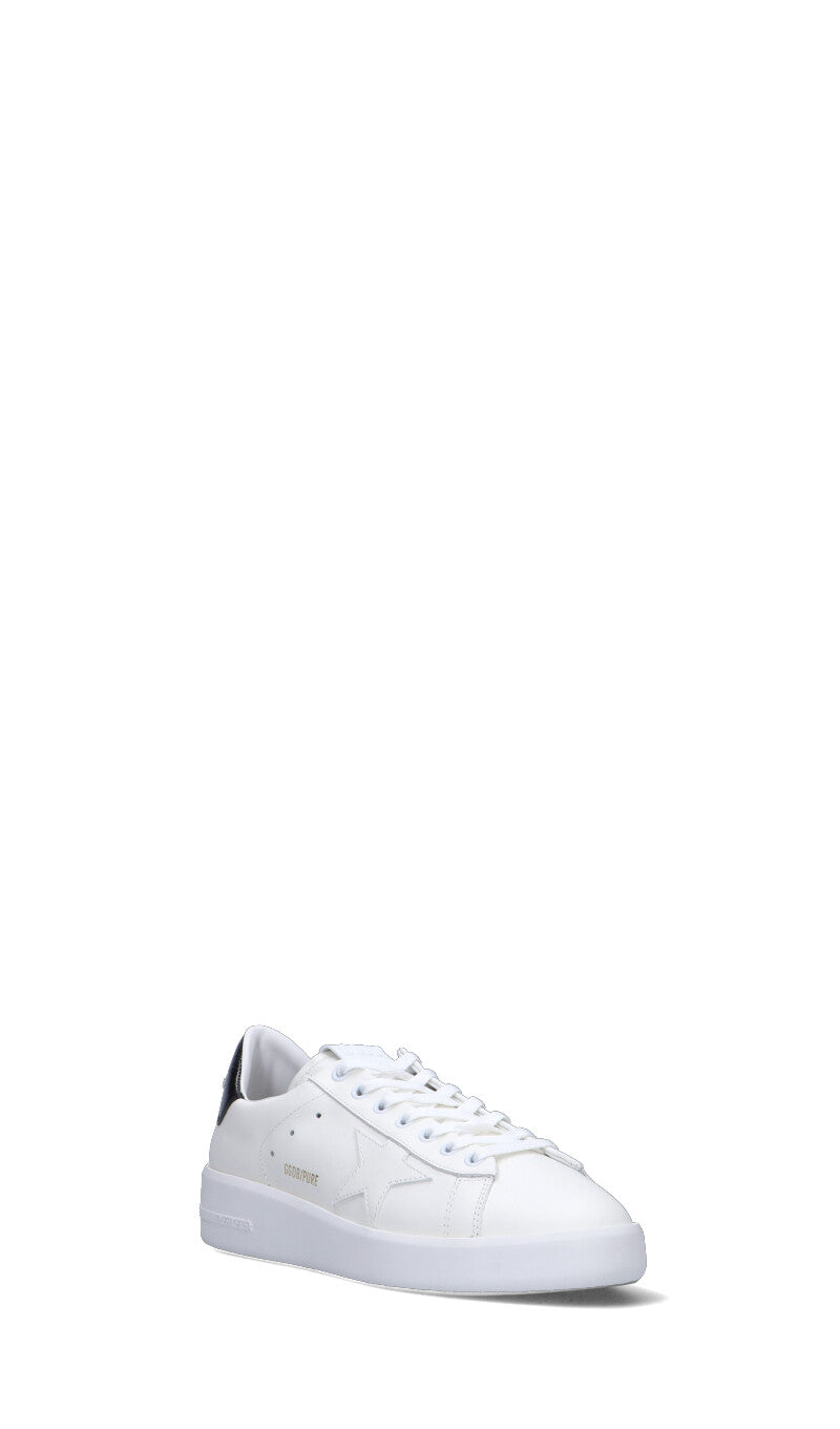 GOLDEN GOOSE - PURE NEW Sneaker uomo bianca/nera in pelle