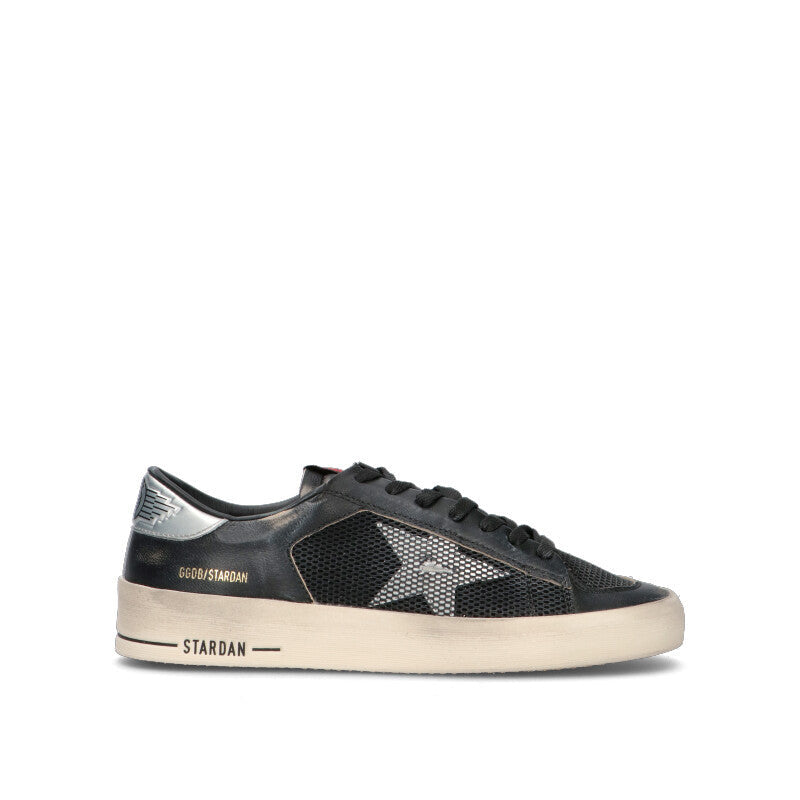 GOLDEN GOOSE STARDAN Sneaker uomo nera in pelle