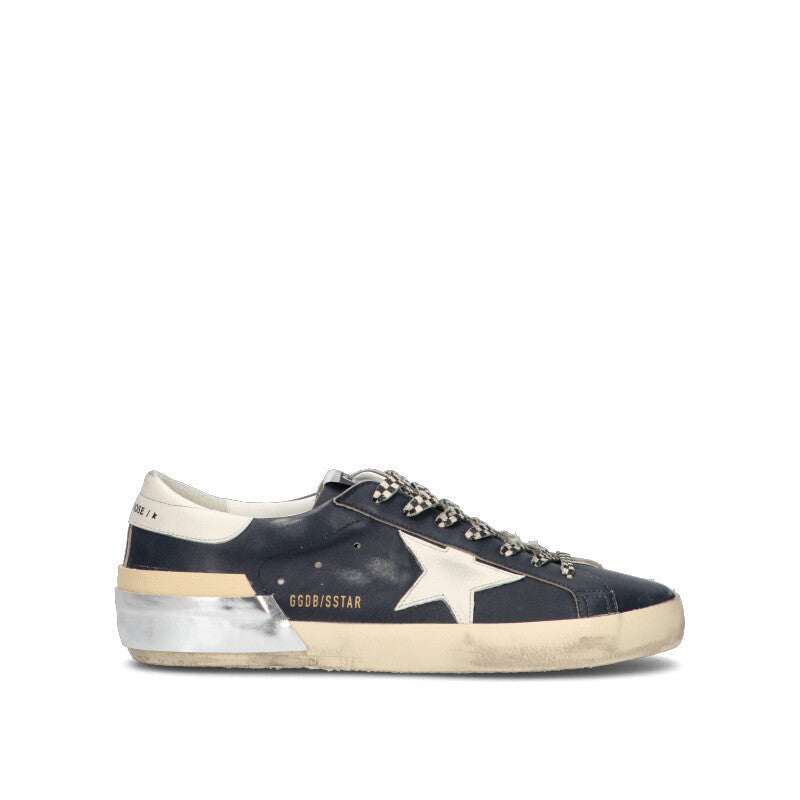 GOLDEN GOOSE Sneaker uomo nera in pelle