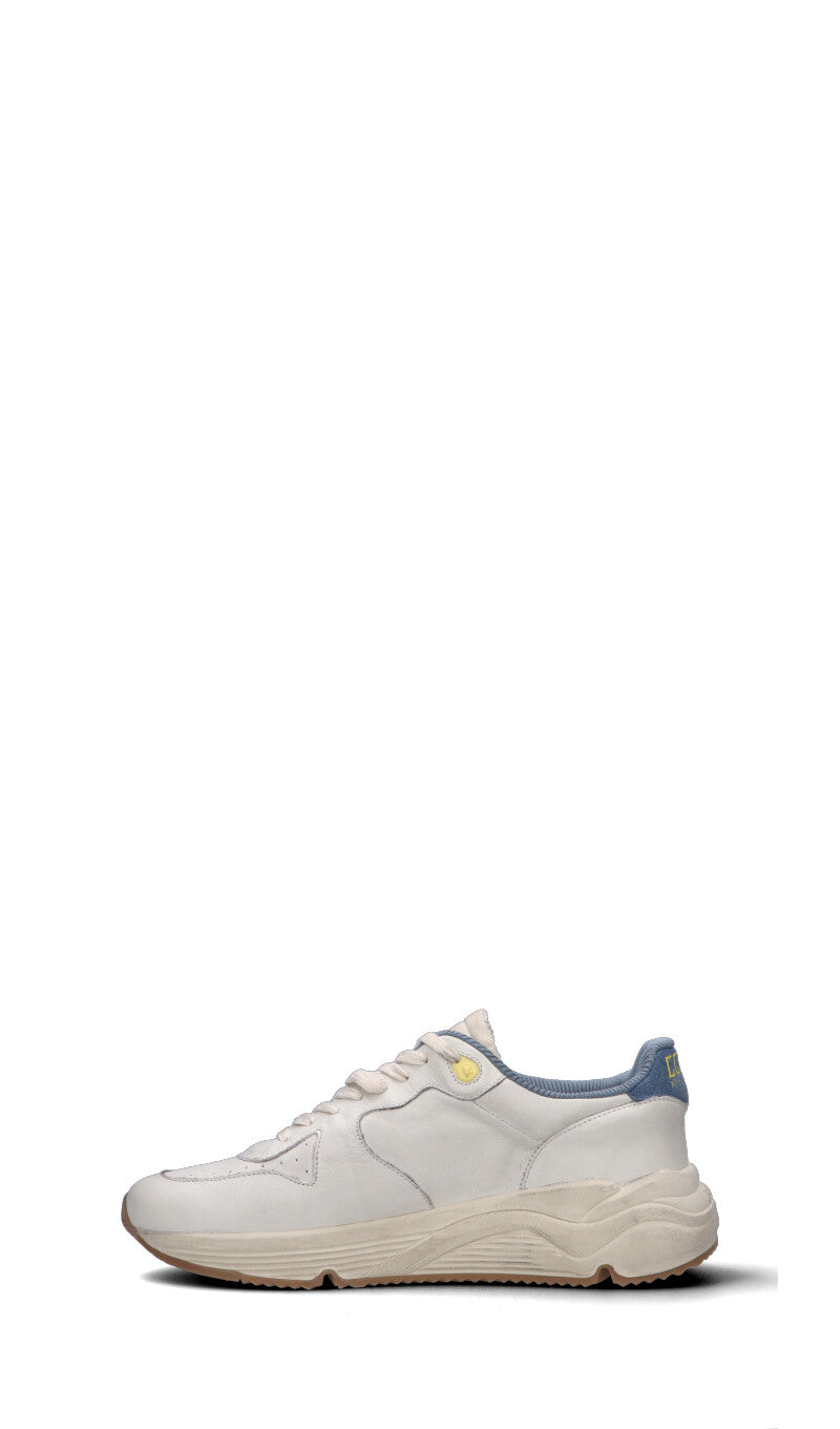 GOLDEN GOOSE - RUNNING SOLE Sneaker uomo bianca in pelle