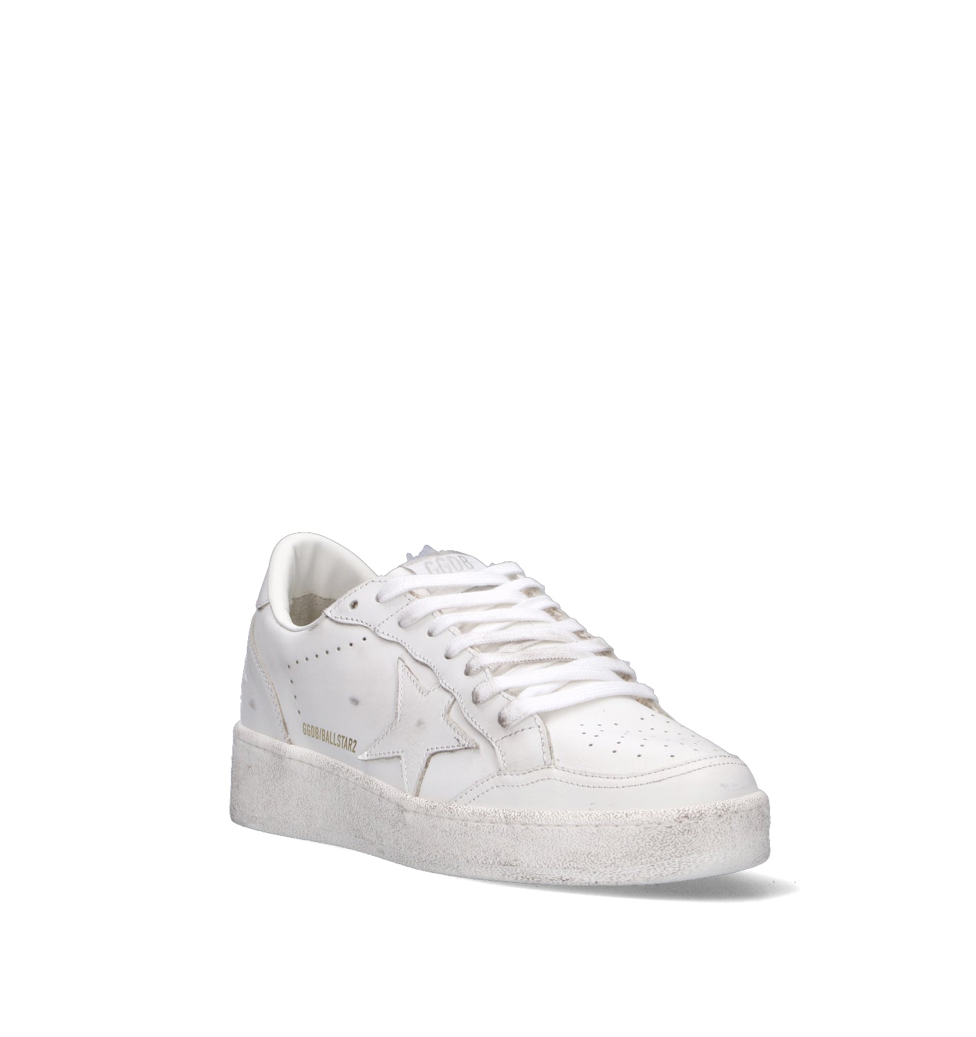 GOLDEN GOOSE BALLSTAR 2 Sneaker uomo bianca in pelle