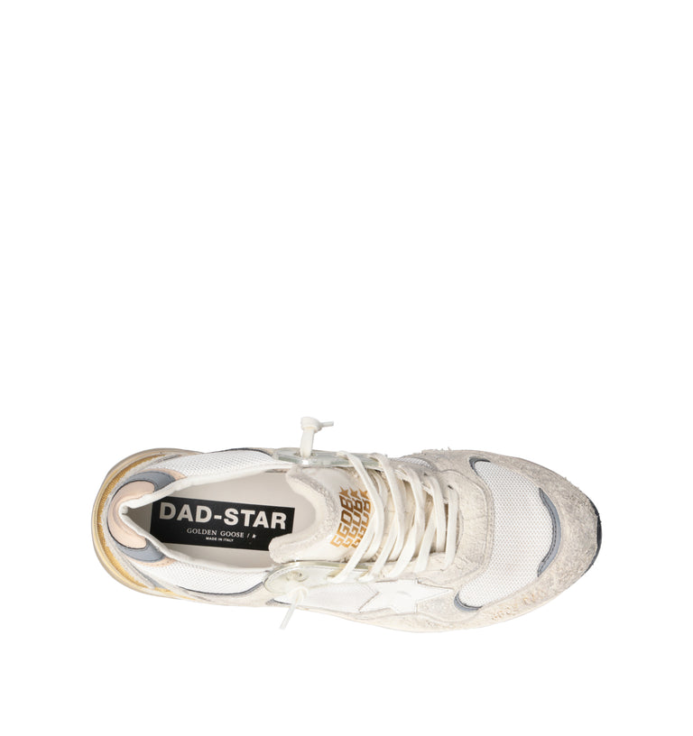 GOLDEN GOOSE RUNNING DAD NEW Sneaker uomo bianca