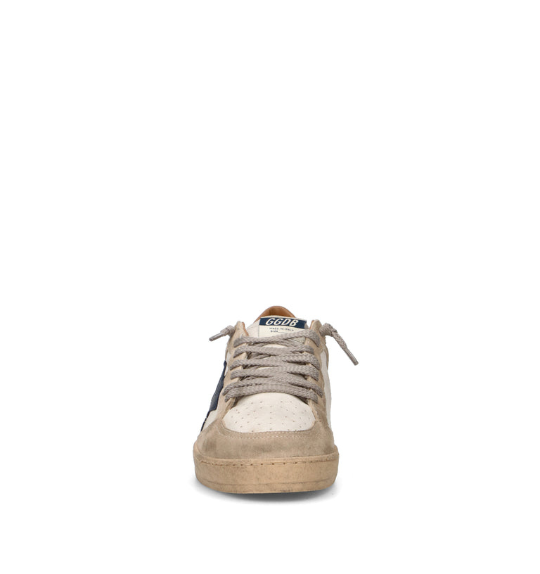 GOLDEN GOOSE BALLSTAR DOUBLE QUARTER WITH FOL Sneaker uomo