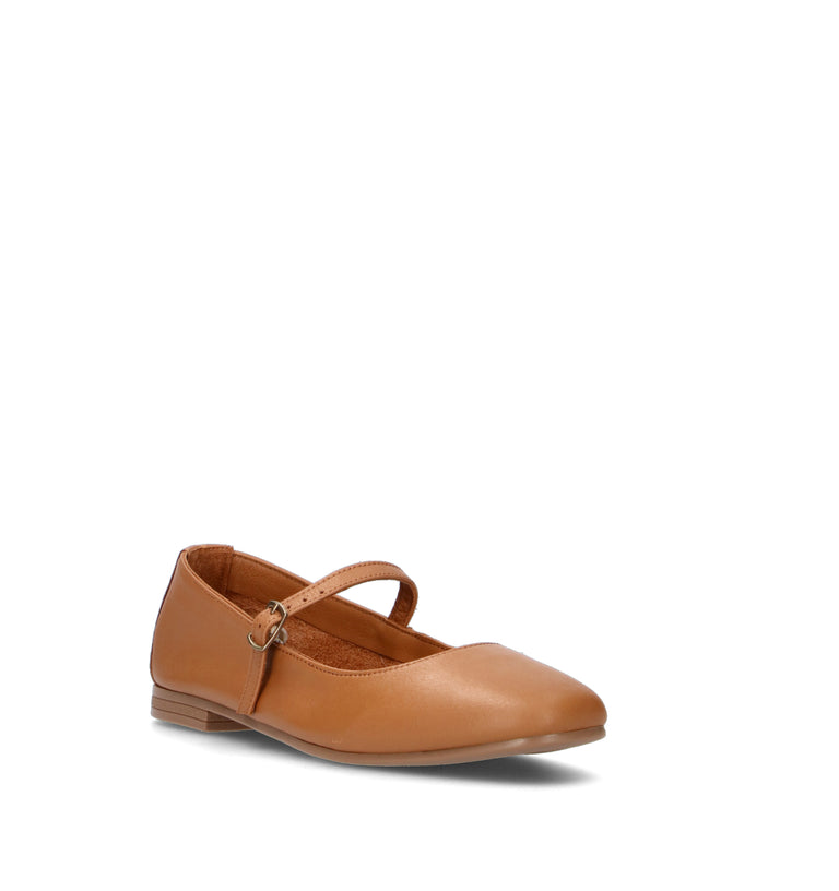 GRAFIA Ballerina donna tan in pelle