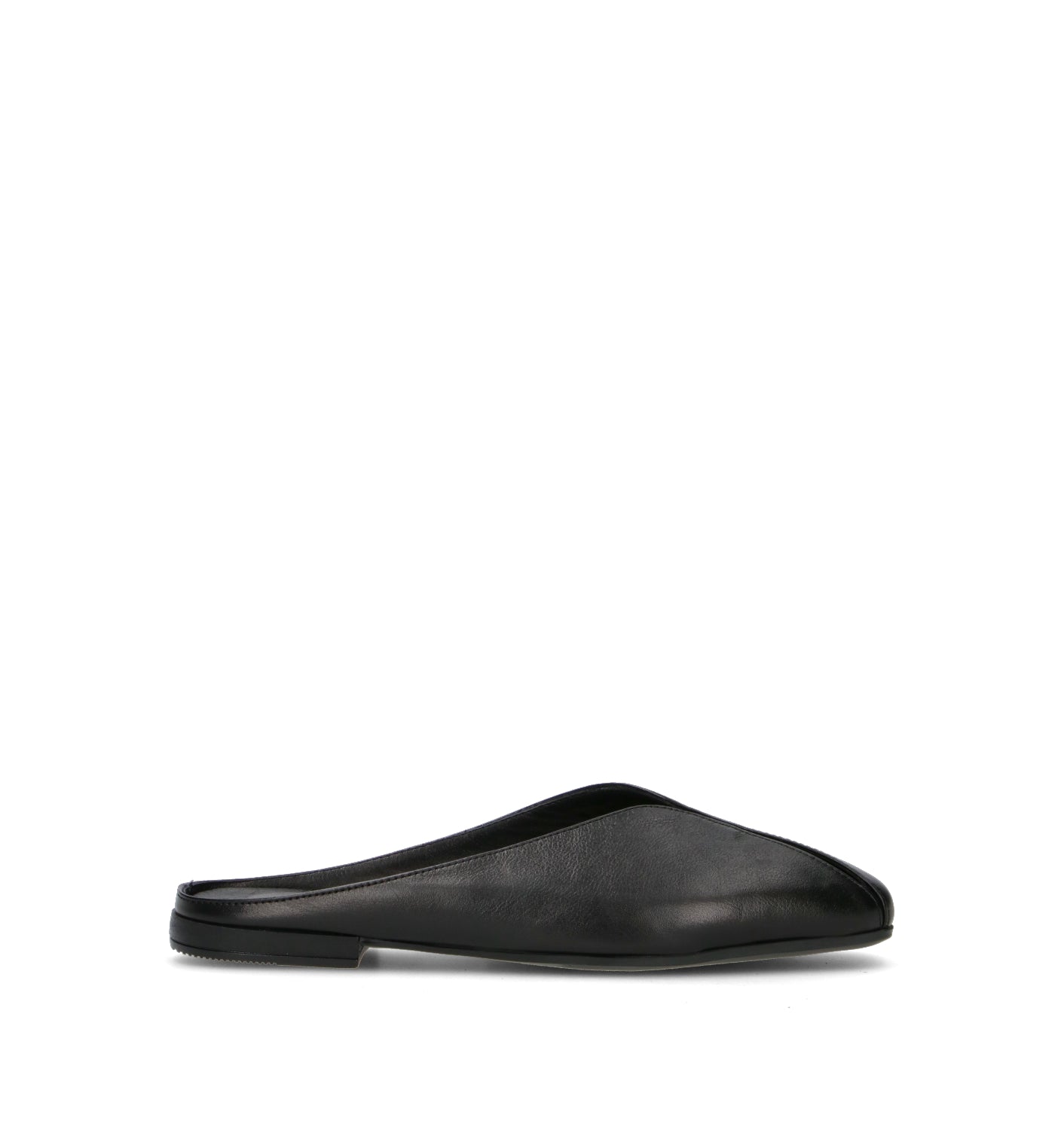 GRAFIA Ciabatta donna nera in pelle