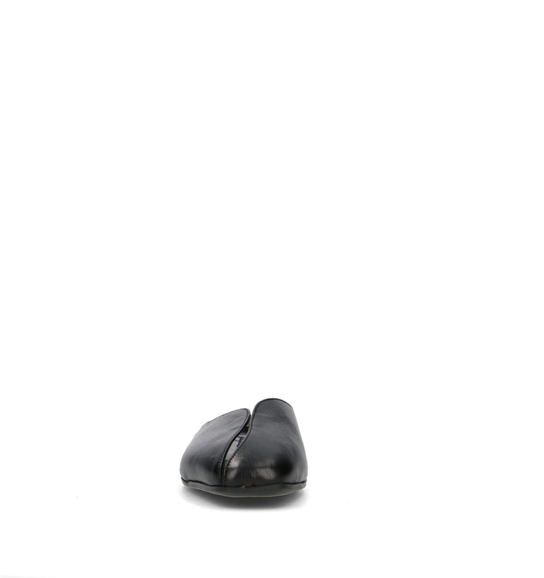 GRAFIA Ciabatta donna nera in pelle