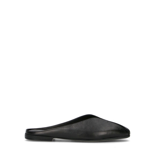GRAFIA Ciabatta donna nera in pelle