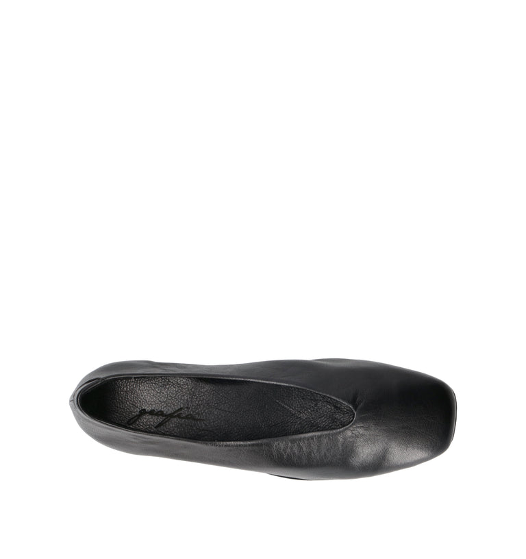 GRAFIA Ballerina donna nera in pelle