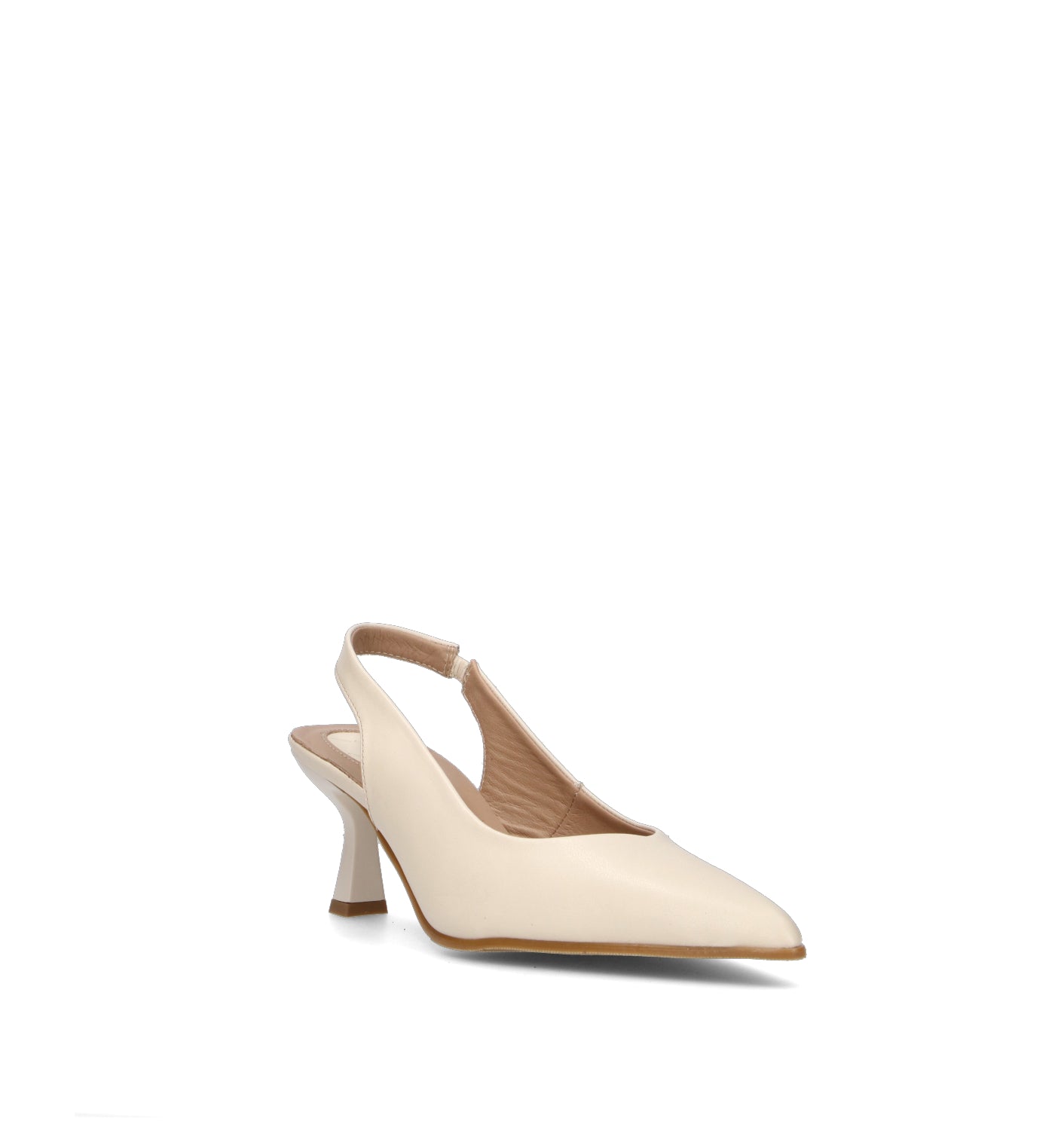 GRAFIA Slingback donna beige in pelle