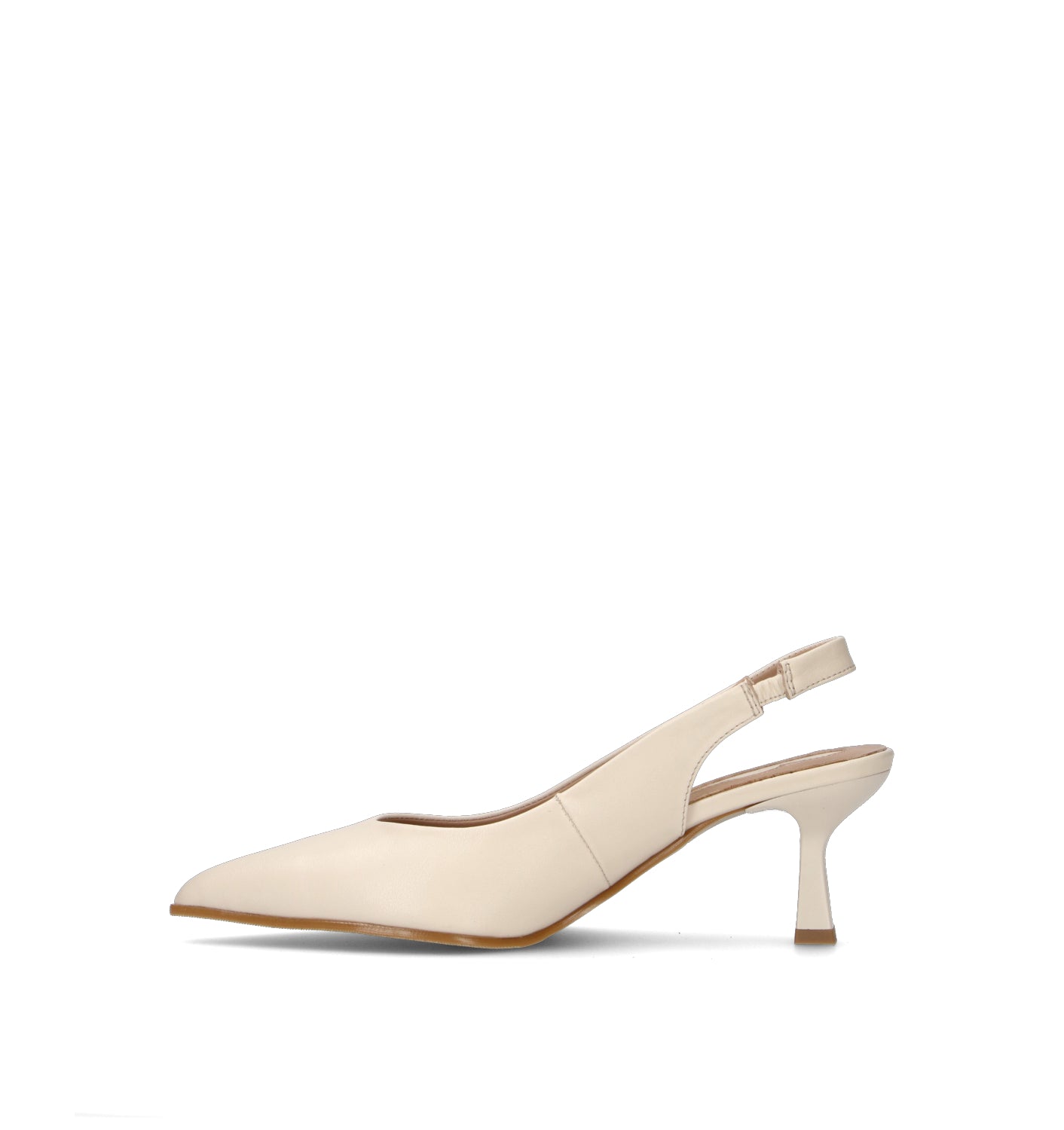 GRAFIA Slingback donna beige in pelle