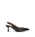 GRAFIA Slingback donna nera in pelle