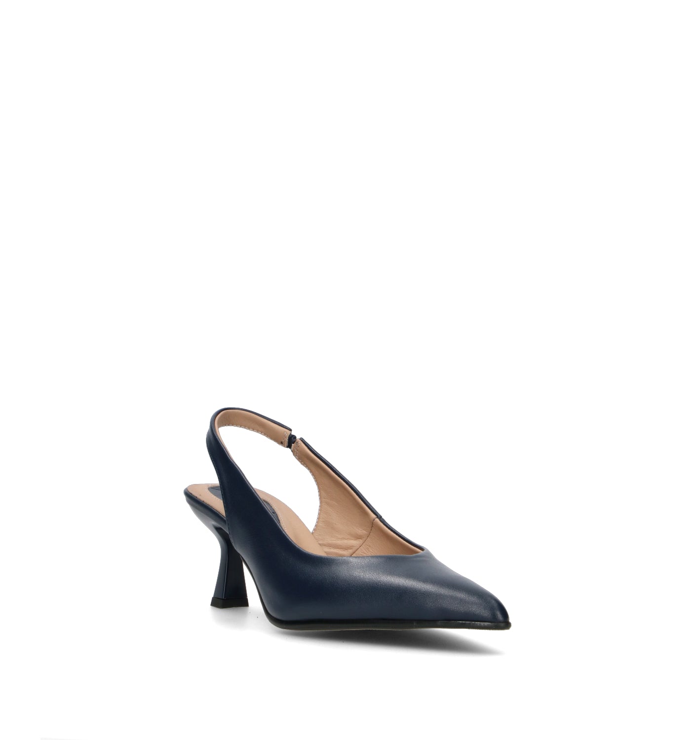 GRAFIA Slingback donna blu in pelle