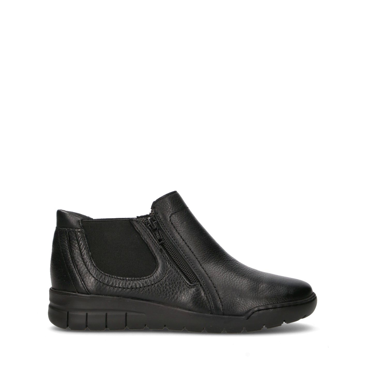 GRAFIA Scarpa comfort donna nera in pelle