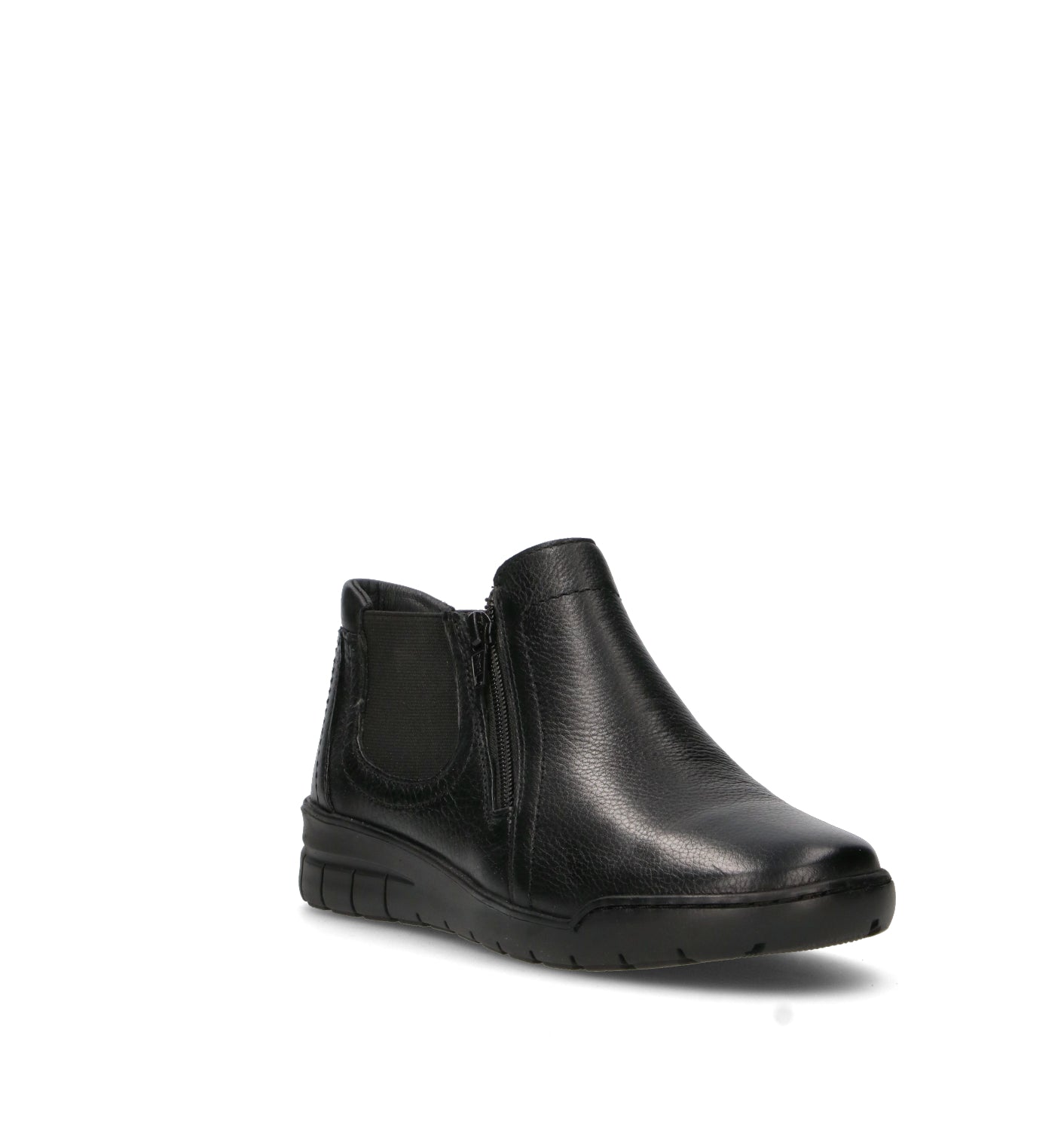 GRAFIA Scarpa comfort donna nera in pelle