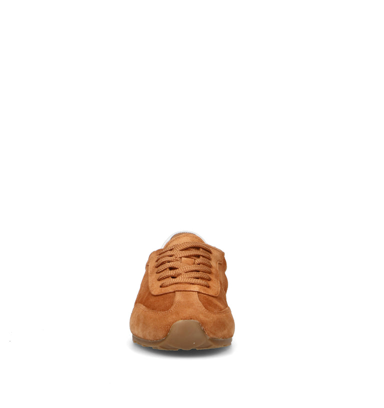 GRAFIA Sneaker donna cognac in suede