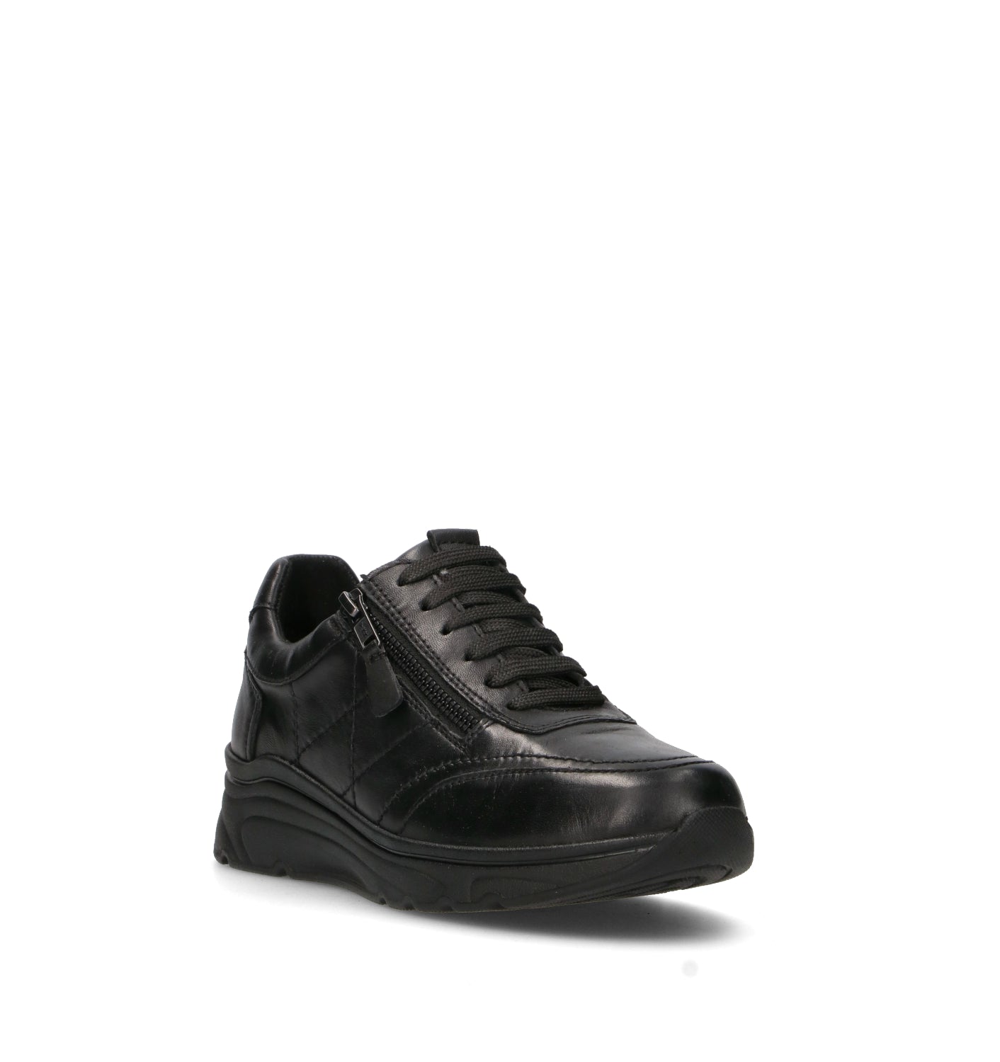 GRAFIA Sneaker donna nera in pelle