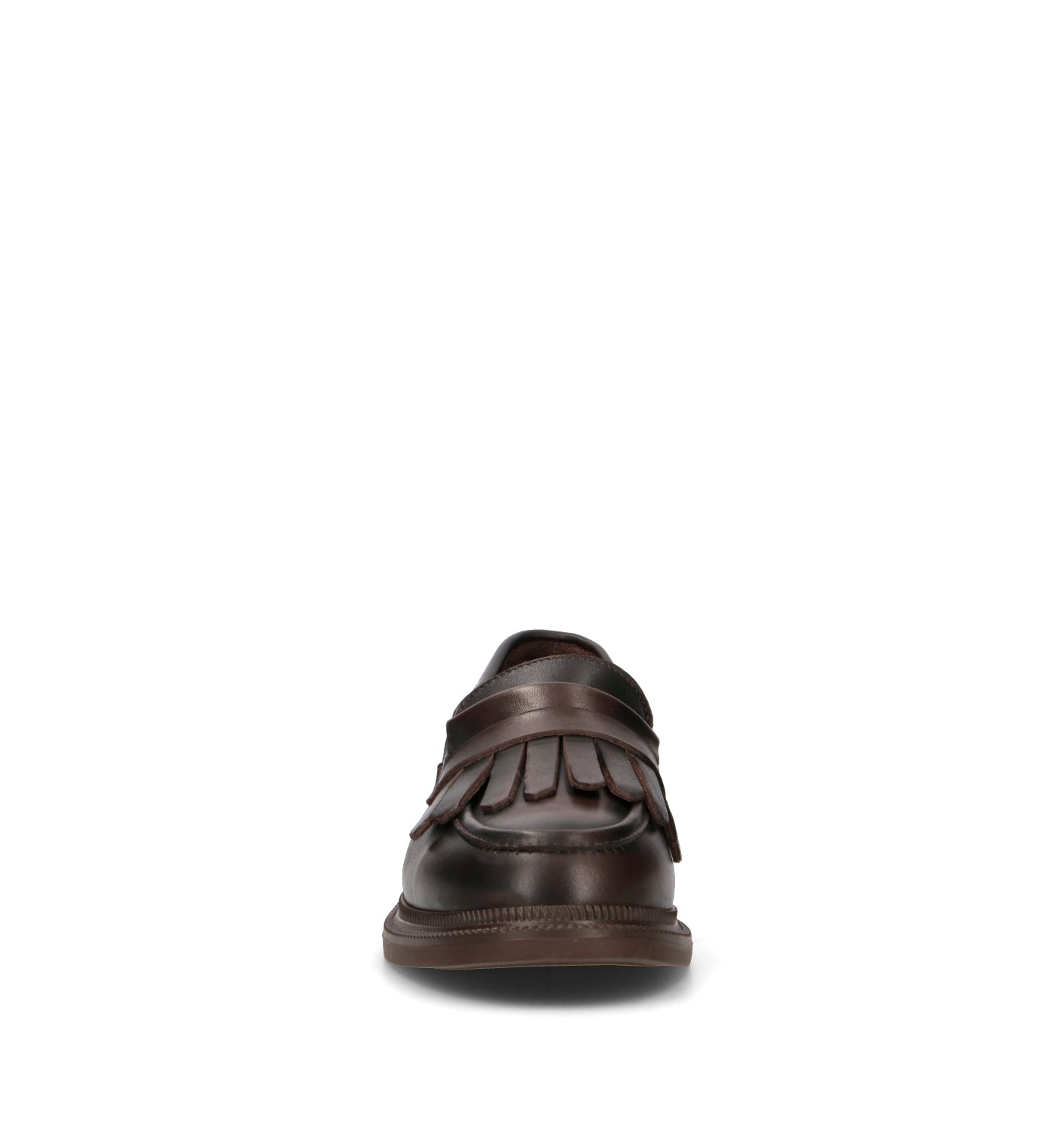 GRAFIA Mocassino donna marrone in pelle