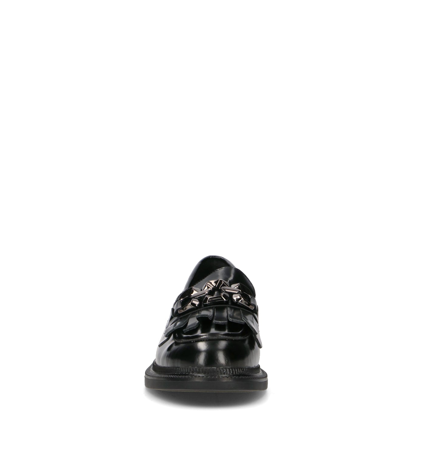 GRAFIA Mocassino donna nero in pelle